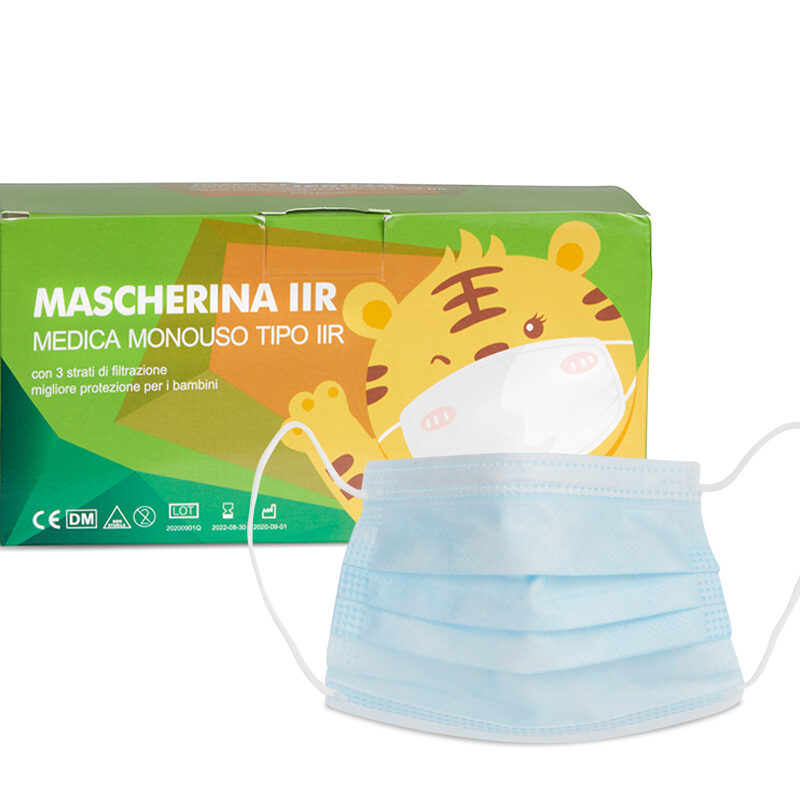 Mascherine Chirurgiche per Bambini (Confezione da 100 mascherine)