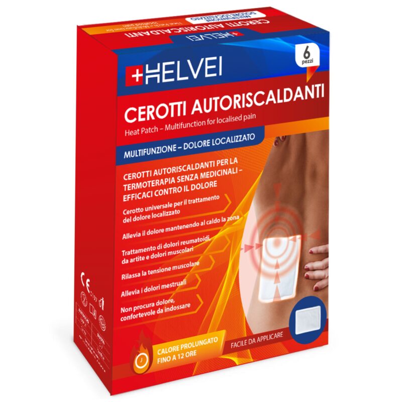 cerotti autoriscaldanti multifunzione helvei